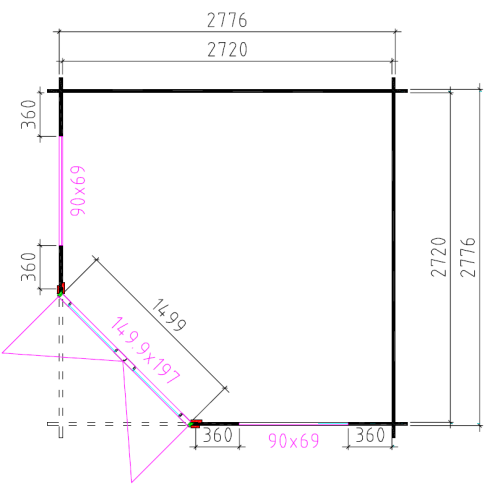 3055K Plattegrond (NIEUW)
