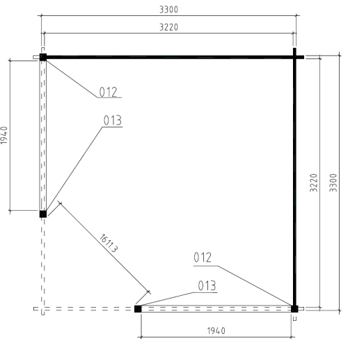 P3555 Plattegrond (NIEUW)